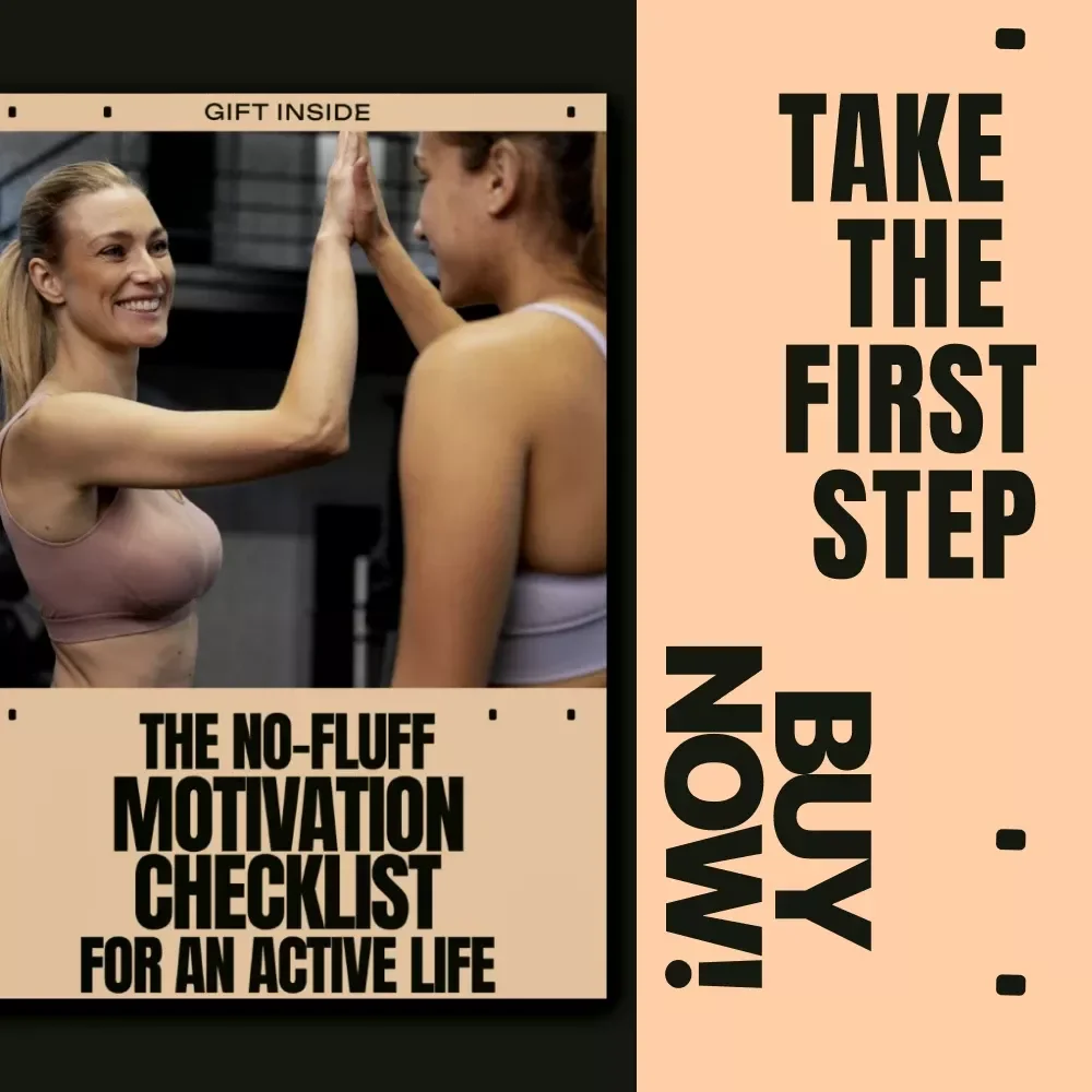 The No-Fluff Motivation Checklist for an Active Life – Simple Active Lifestyle Motivation Tips to Stay Consistent, Energized & Moving Daily (Digital Checklist Download)