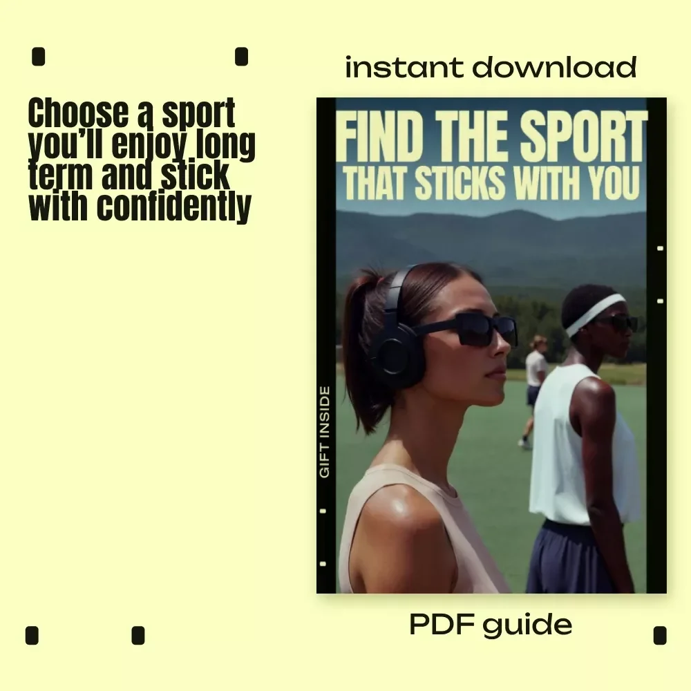 Find the Sport That Sticks with You – Practical Guide on how to choose a sport long term, Build Sustainable Motivation & Enjoy Movement for Life