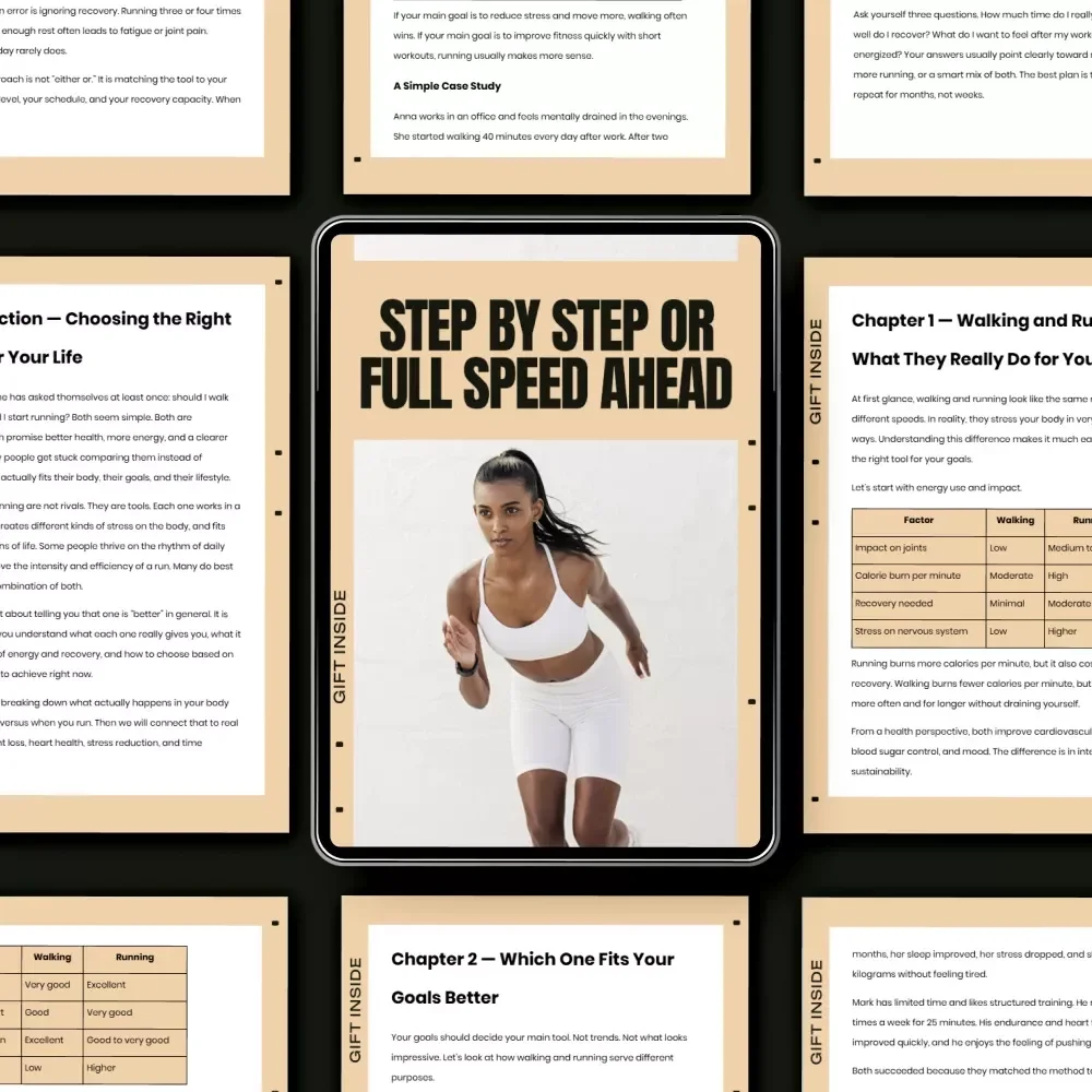 Step by Step or Full Speed Ahead – A Practical Guide to walking vs running benefits for Everyday Fitness Goals