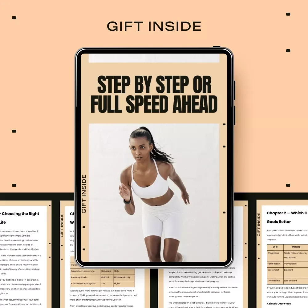 Step by Step or Full Speed Ahead – A Practical Guide to walking vs running benefits for Everyday Fitness Goals