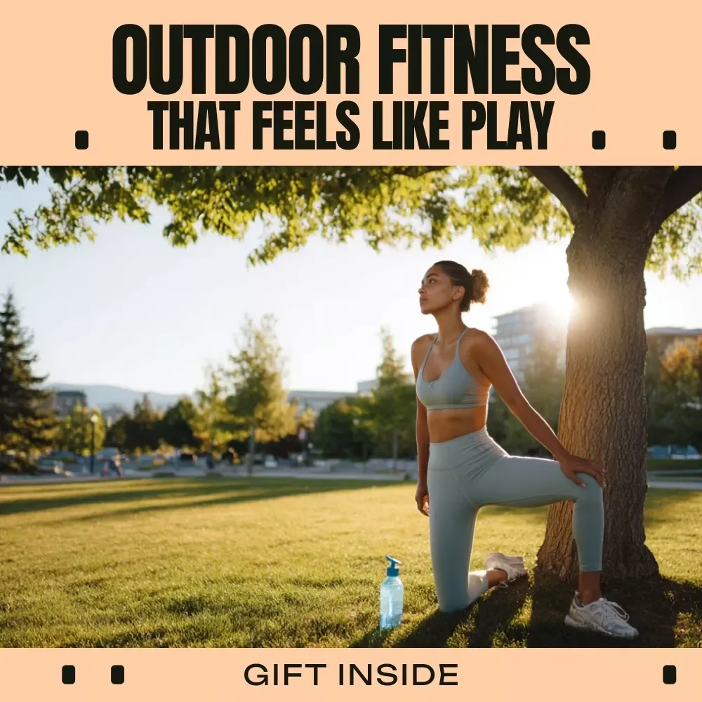 Outdoor Fitness That Feels Like Play | Easy Checklist for Fun fitness activities outdoors | Digital Download