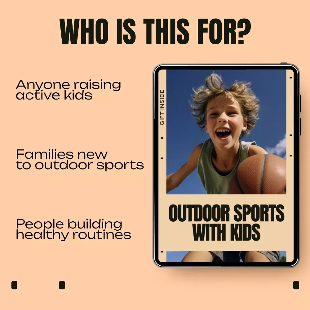 Outdoor Sports with Kids | Family Activity eBook for Outdoor Activities with Kids | Simple Sports, Play Ideas & Healthy Habits Guide