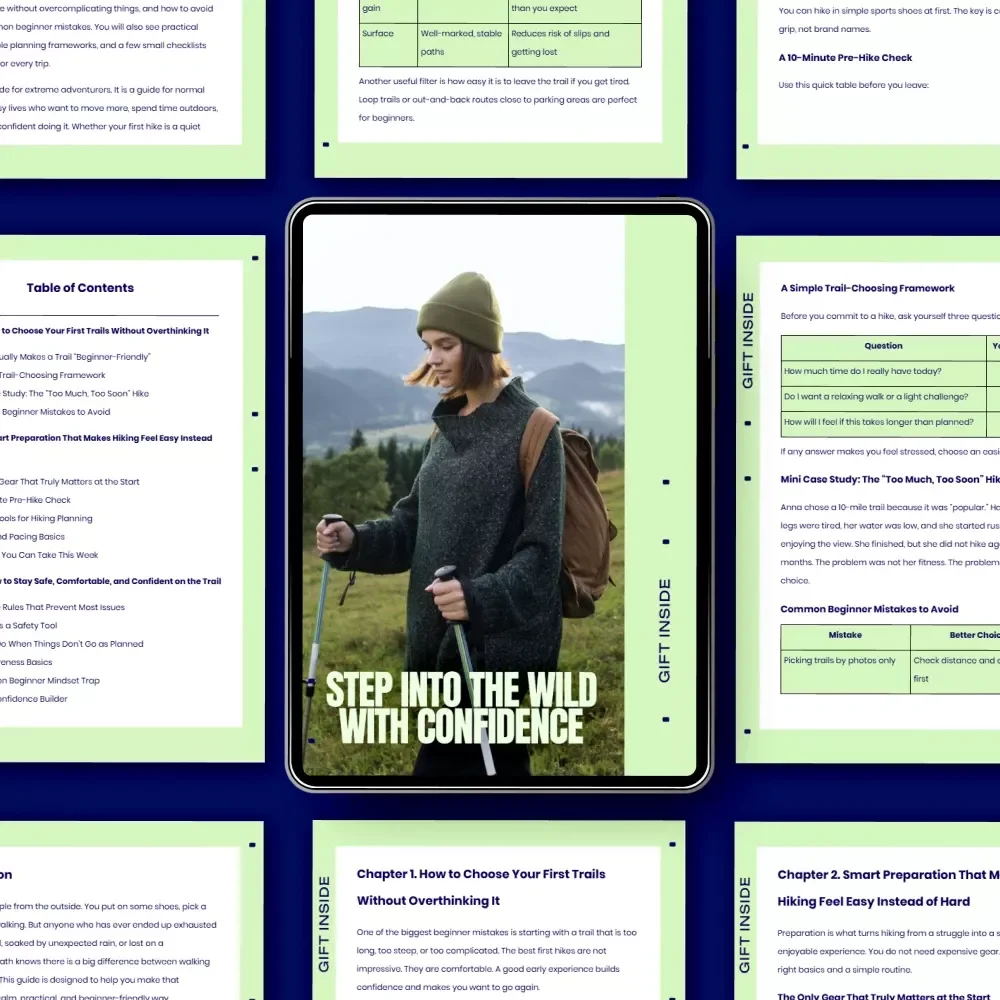 Step Into the Wild With Confidence – A Beginner Hiking Guide with Practical Hiking for Beginners Tips