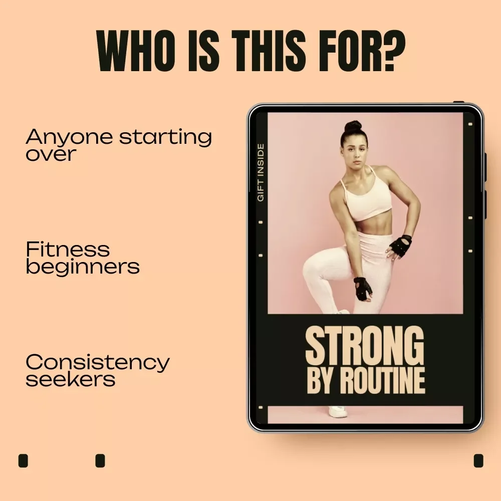 Strong by Routine – Practical eBook for Building Fitness Habits That Stick, Sustainable Workout Systems, Real-Life Routines