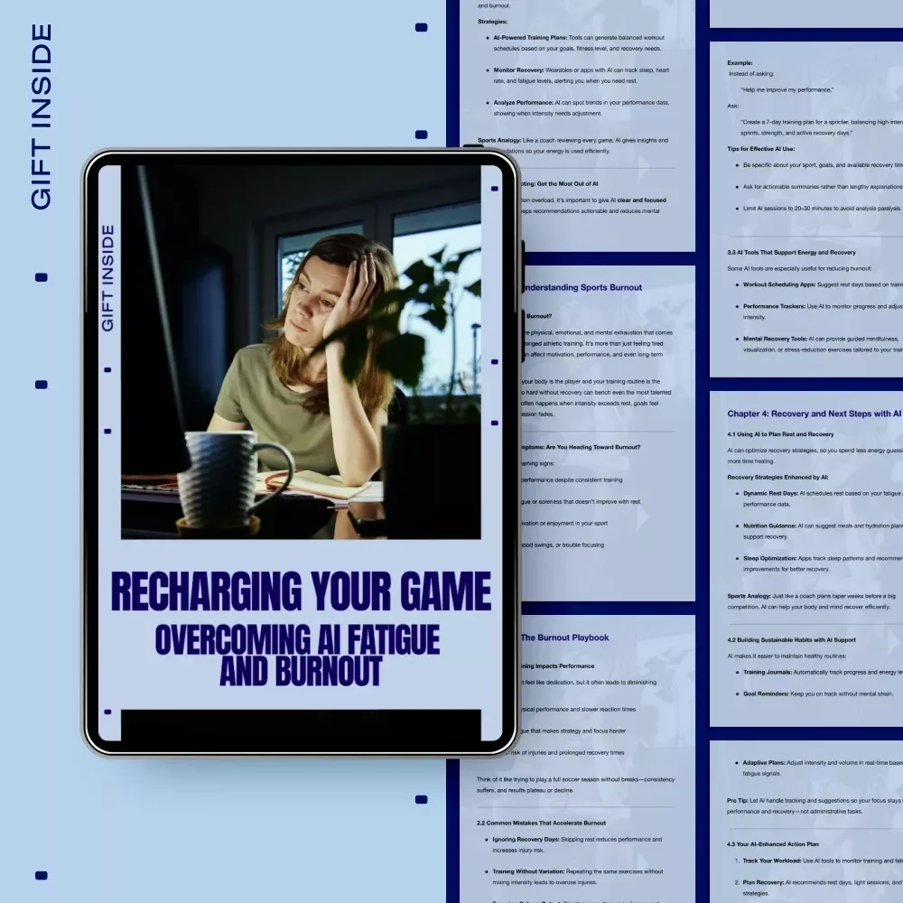 Recharging Your Game: Overcoming Fatigue and Burnout | AI Fatigue and Burnout Help Guide for Athletes & High Performers