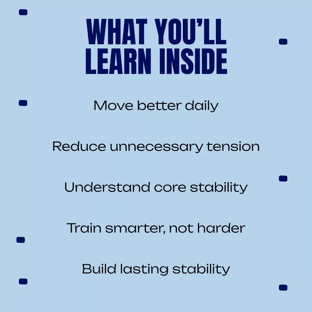 Core Stability Made Simple – Practical Ebook Guide to Core Stability Basics for Everyday Strength, Movement & Pain-Free Living