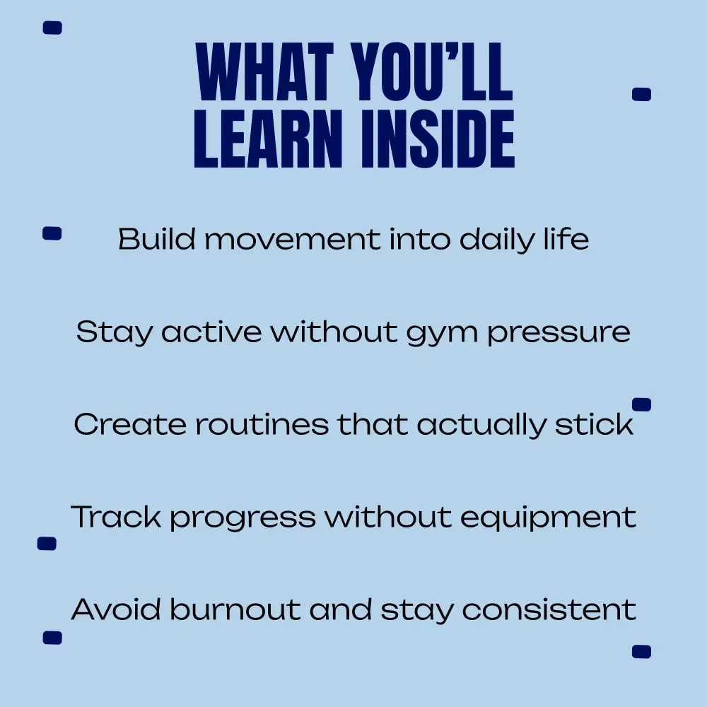 Stay Active Anywhere and Make It Work for You | Practical No-Gym Fitness Guide for an Active Lifestyle Without Gym