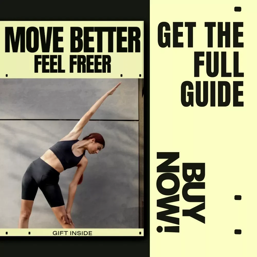 Move Better, Feel Freer – Beginner Mobility Guide eBook, Daily Mobility Exercises, Pain-Free Movement & Flexibility Digital Download