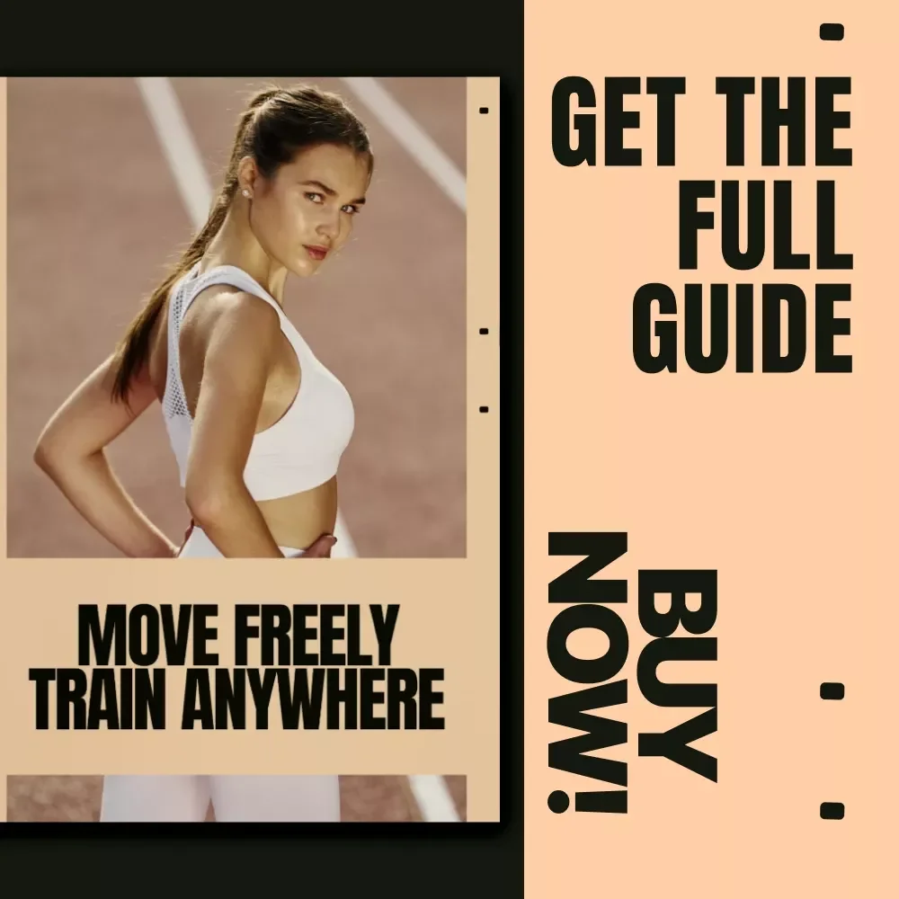 Move Freely Train Anywhere | Solo Outdoor Workouts Ideas Guide | Digital Fitness Guide for Flexible, No-Equipment Training