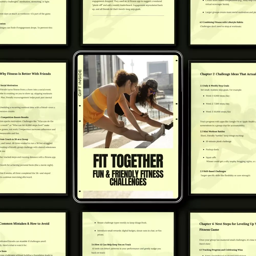 Fit Together: Fun & Friendly Fitness Challenges – Social Workout Guide with Fitness Challenges with Friends Ideas