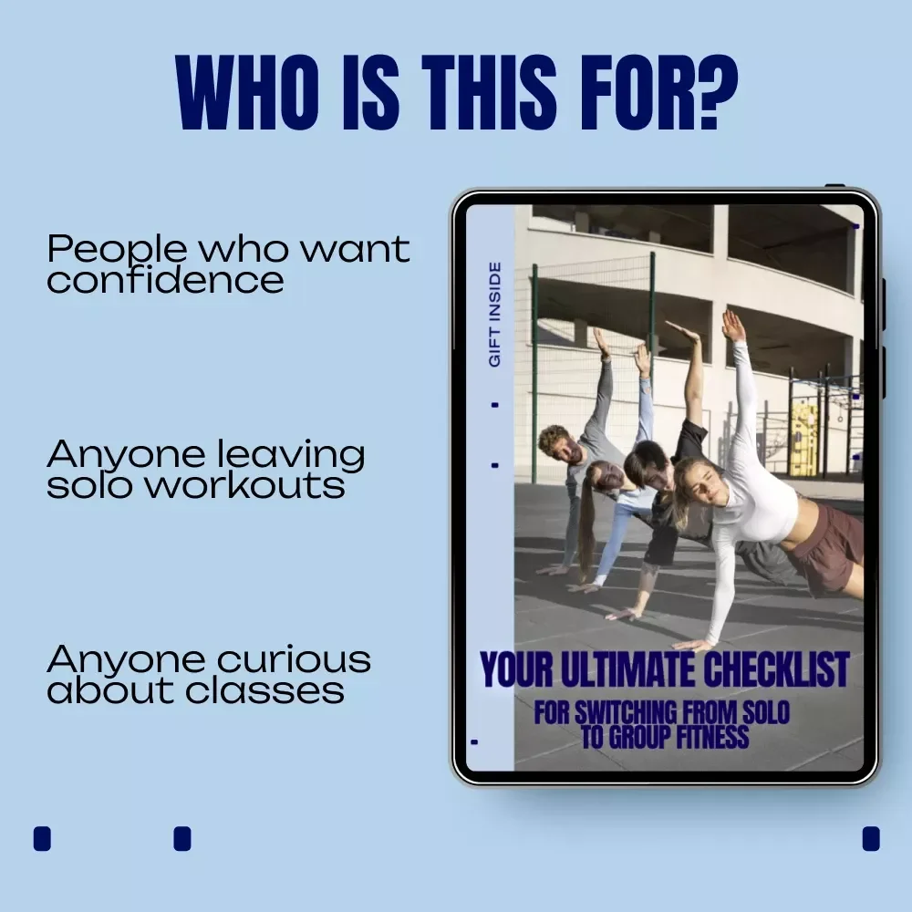 Your Ultimate Checklist for Switching from Solo to Group Fitness | Simple Step-by-Step Guide on how to switch from solo to group fitness