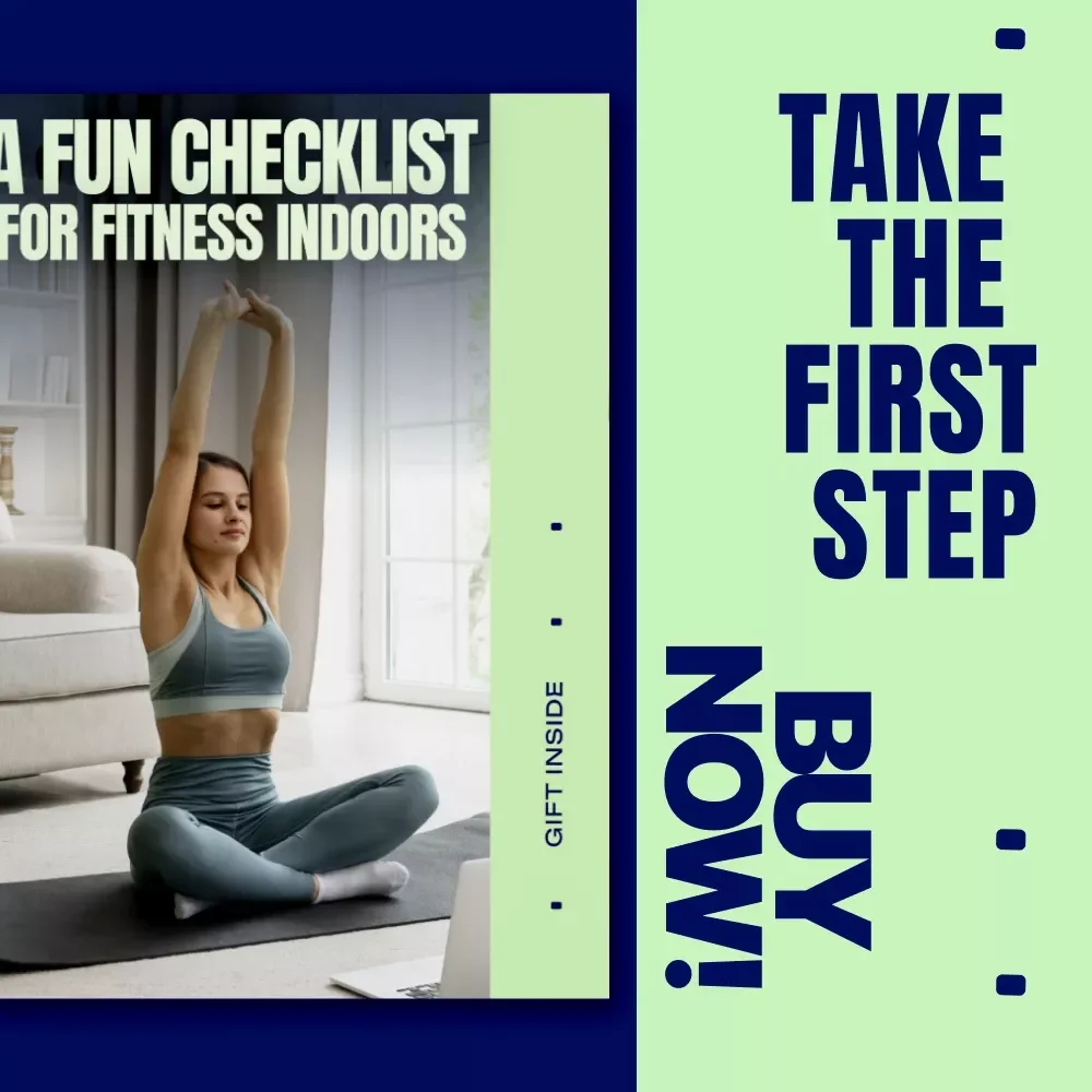 A Fun Checklist for Fitness Indoors – Easy Fitness Activities Indoors Checklist, Printable Movement Guide, At-Home Workout Inspiration