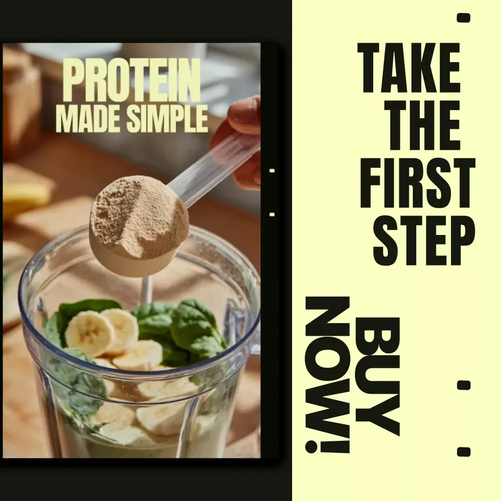 Protein Made Simple – Easy Protein Guide for Fitness, Muscle Gain & Fat Loss | Beginner-Friendly High-Protein Meal Planning eBook