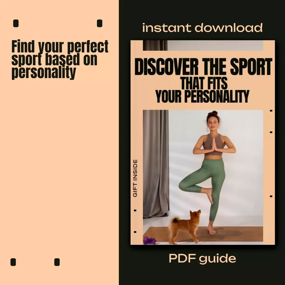 Discover the Sport That Fits Your Personality | Personality-Based Fitness Guide, Sport Matching eBook, Find Your Ideal Workout Style, Digital Download