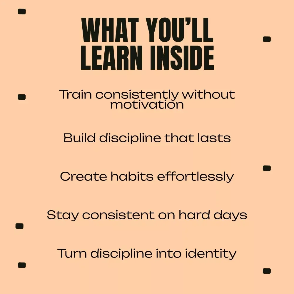 The Day You Stop Relying on Motivation – Fitness Discipline vs Motivation eBook, Mental Toughness Guide, Consistency & Habit Building for Training