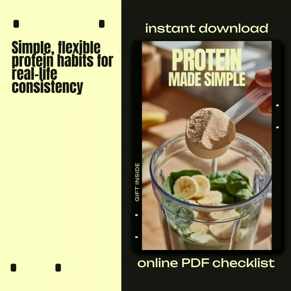 Protein Made Simple – Easy Protein Guide for Fitness, Muscle Gain & Fat Loss | Beginner-Friendly High-Protein Meal Planning eBook