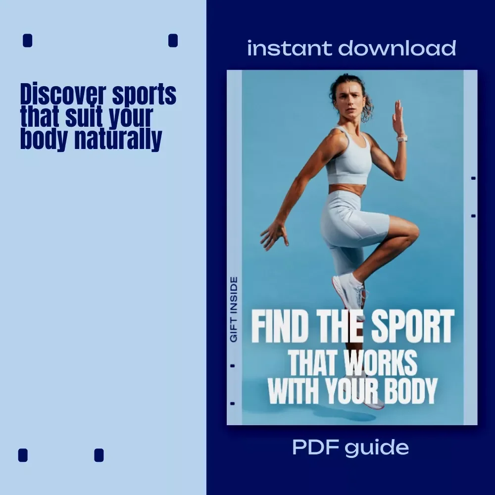 Find the Sport That Works with Your Body – Body Type Fitness Guide | How to Choose a Sport by Body Type | Digital Download
