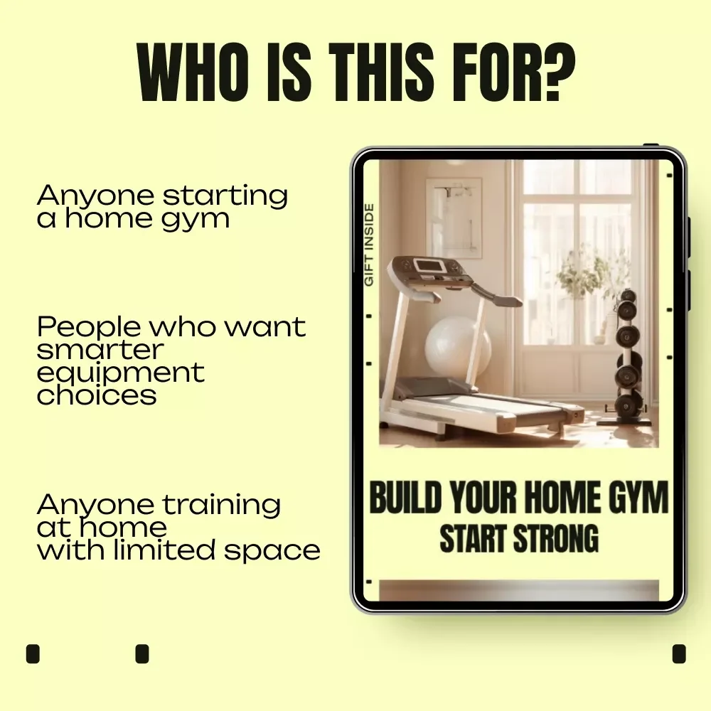 Build Your Home Gym, Start Strong | How to Build a Home Gym eBook for Beginners, Small Spaces & Smart Equipment Planning