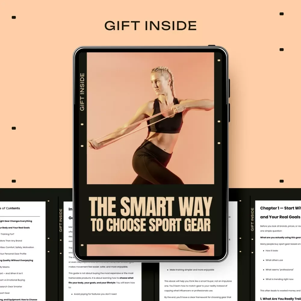 The Smart Way to Choose Sport Gear – Practical eBook Guide on How to Choose Sport Gear, Save Money & Build the Right Fitness Setup