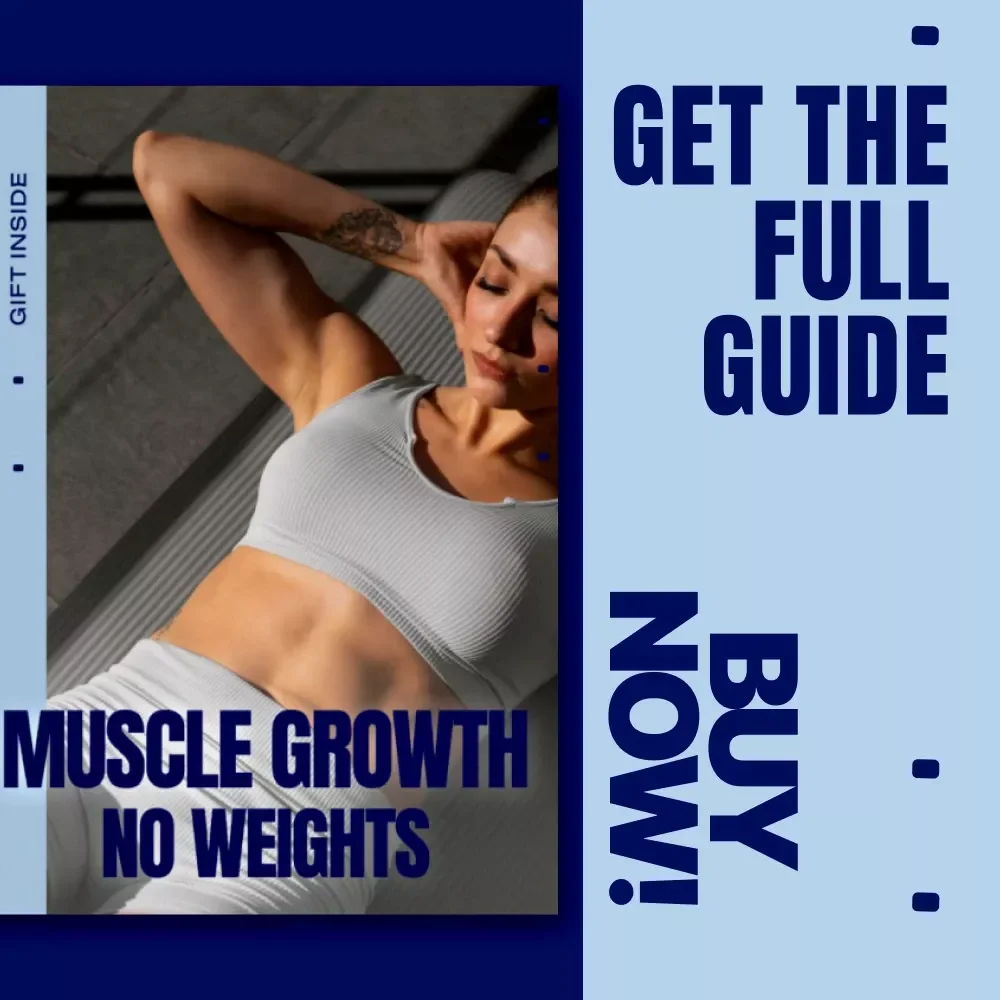 Muscle Growth, No Weights | Complete Bodyweight Guide for How to Build Muscle Without Weights | At-Home Training, Travel Fitness & AI Workout Prompts