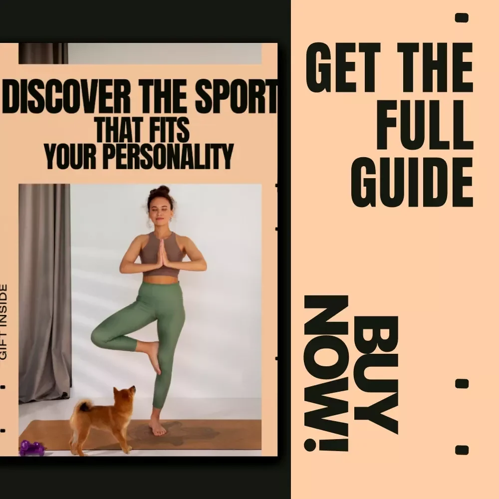Discover the Sport That Fits Your Personality | Personality-Based Fitness Guide, Sport Matching eBook, Find Your Ideal Workout Style, Digital Download
