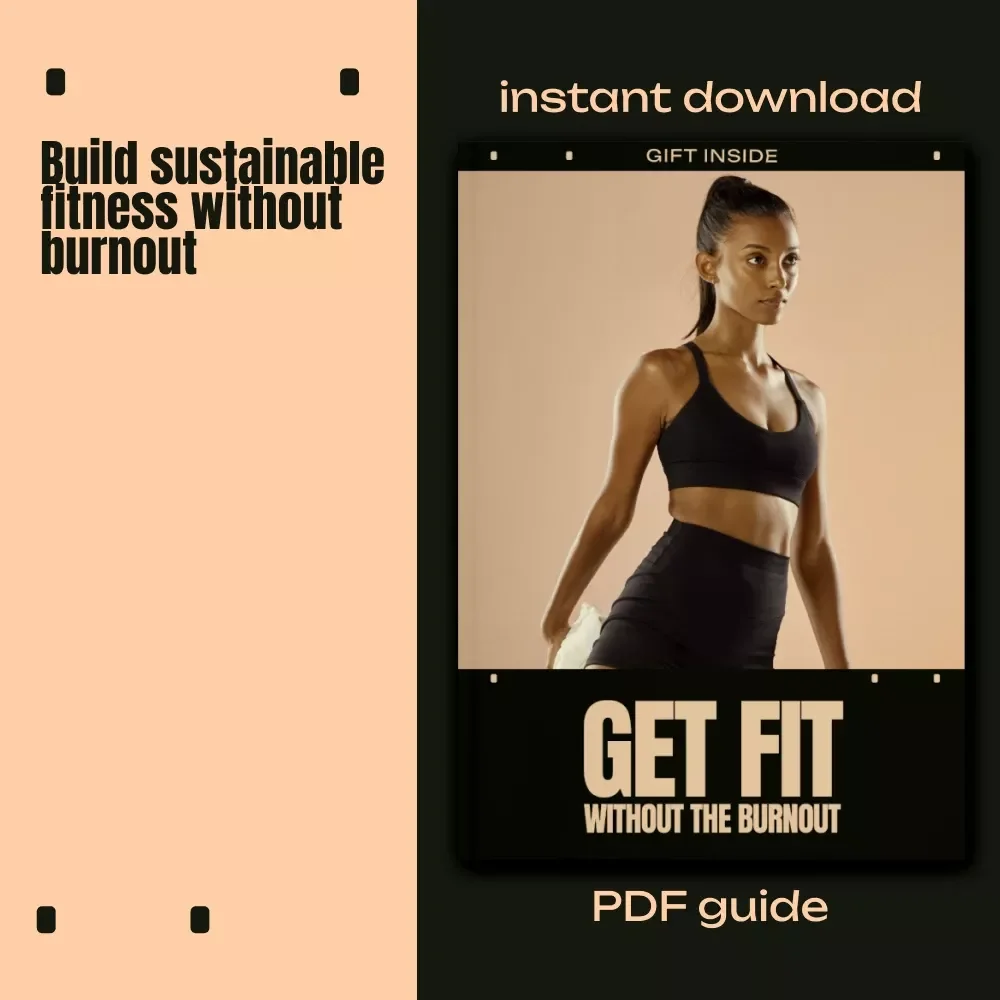 Get Fit Without the Burnout | Work Life Fitness Balance eBook for Busy Professionals, Sustainable Fitness Guide & Real-Life Routine System