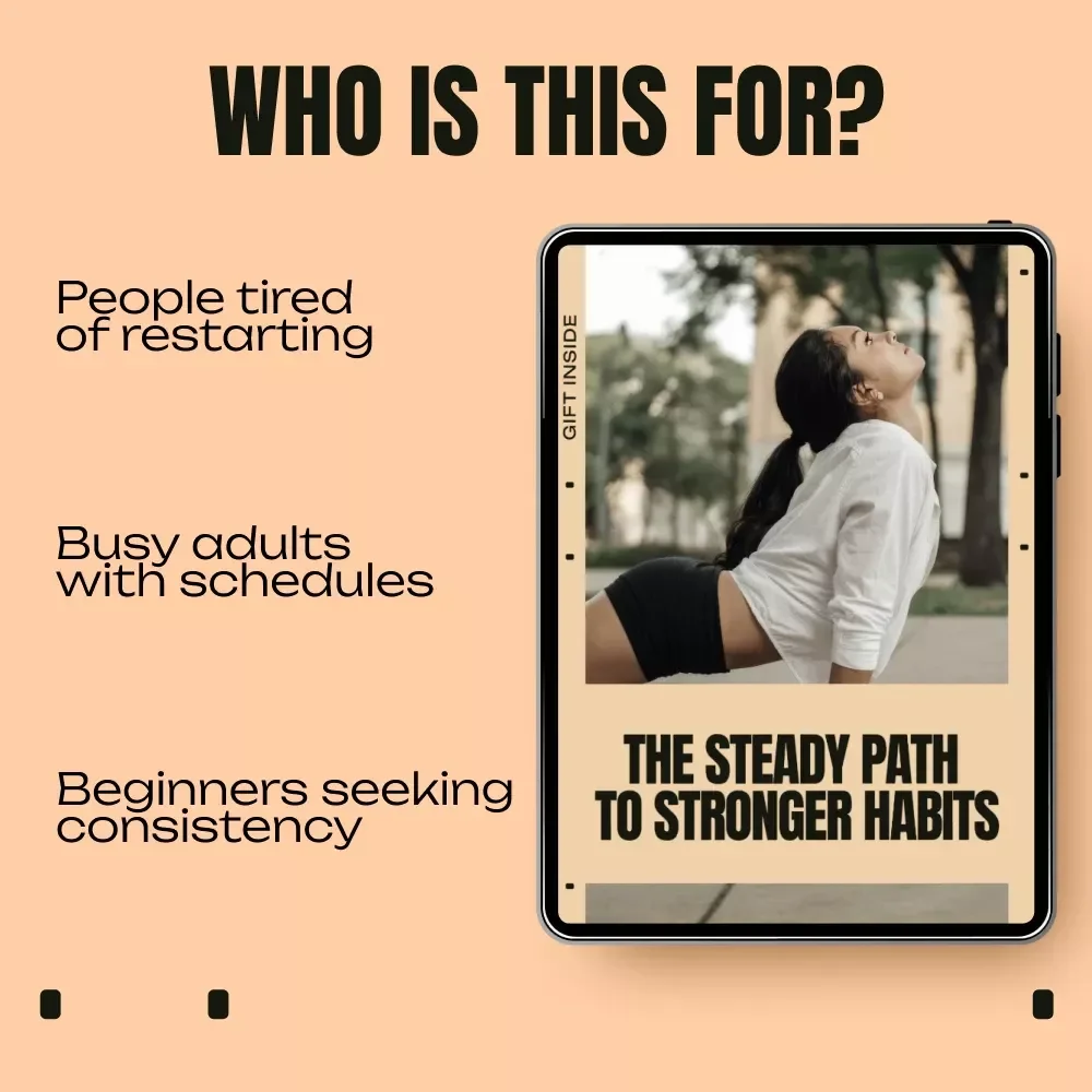 The Steady Path to Stronger Habits – Practical Ebook with Fitness Consistency Tips for Lasting Routines