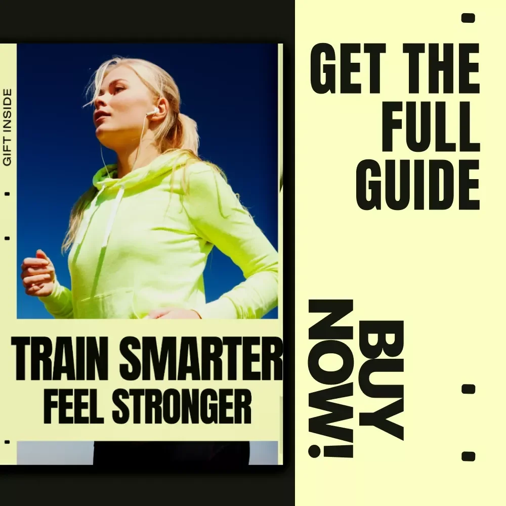 Train Smarter Feel Stronger | Heart Rate Zones Training Guide eBook for Runners & Fitness Lovers | Smart Endurance Training Digital Download