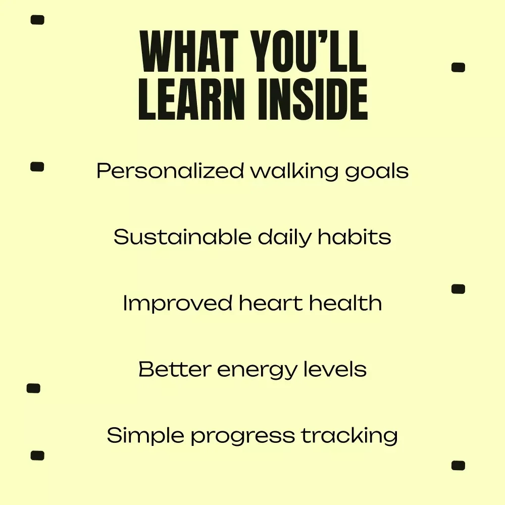 Step by Step to a Healthier You | Daily Walking Distance for Health Guide | Simple Walking Plan for Weight, Heart & Energy