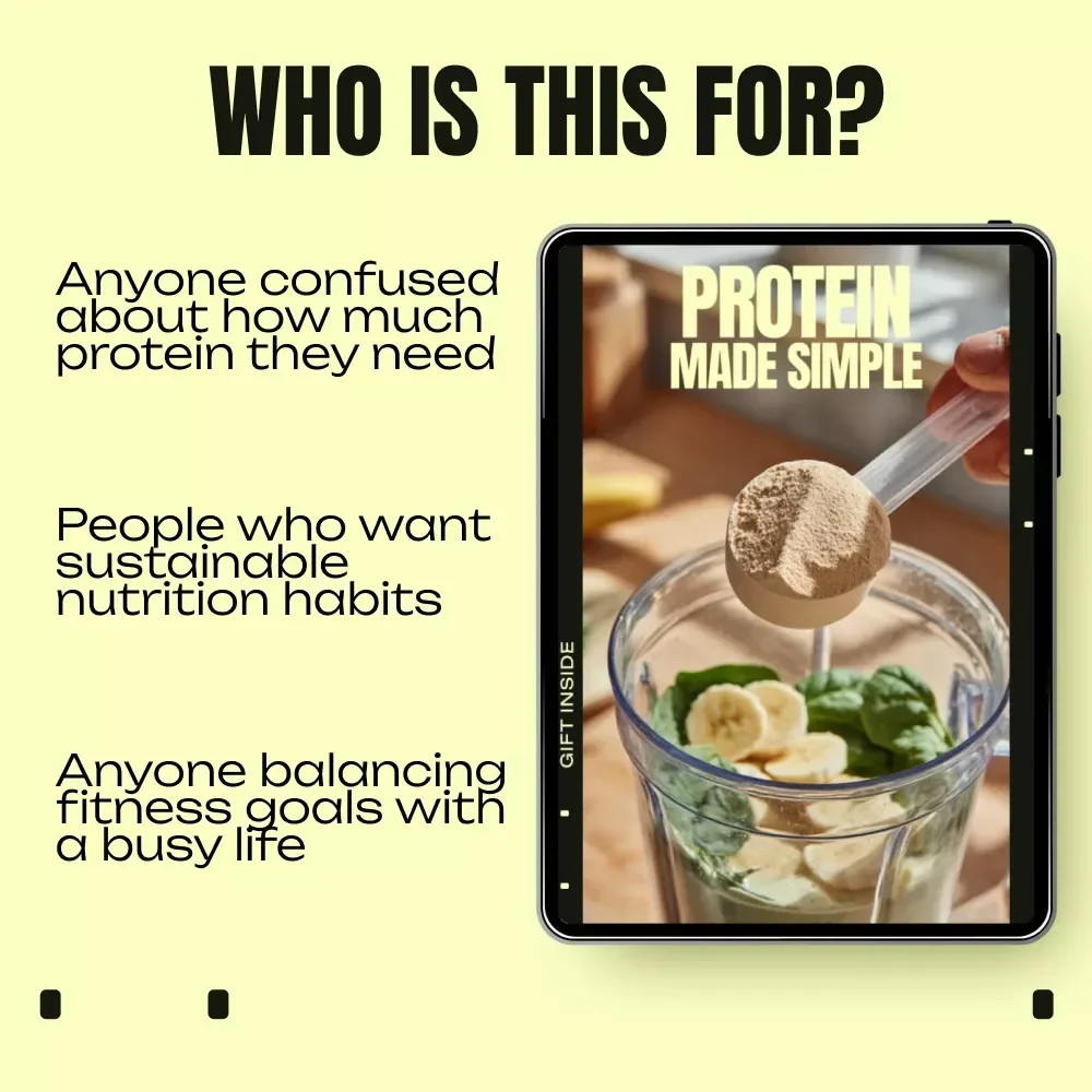 Protein Made Simple – Easy Protein Guide for Fitness, Muscle Gain & Fat Loss | Beginner-Friendly High-Protein Meal Planning eBook