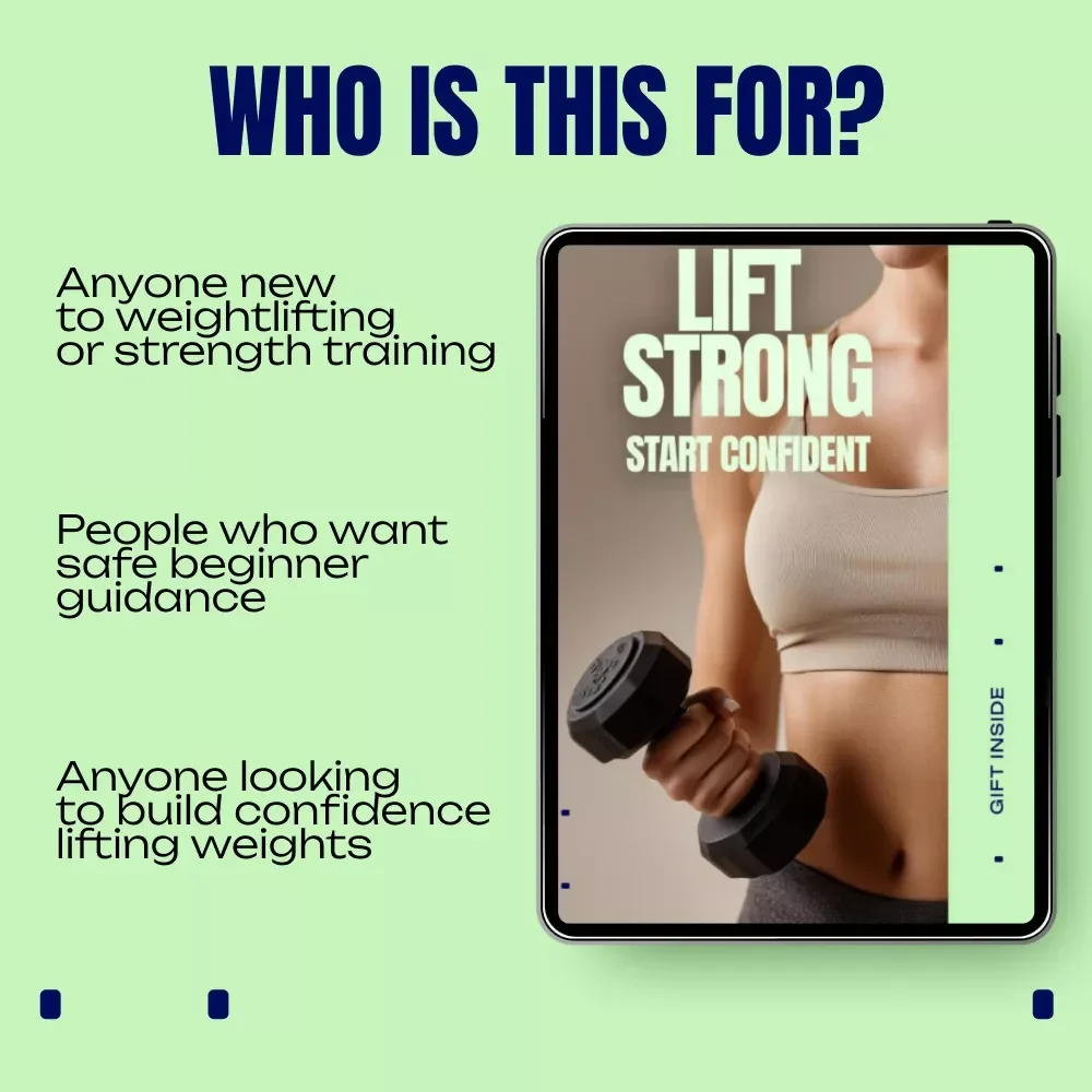 Lift Strong, Start Confident – The Ultimate Guide on How to Start Weightlifting for Women | Beginner-Friendly Digital Download