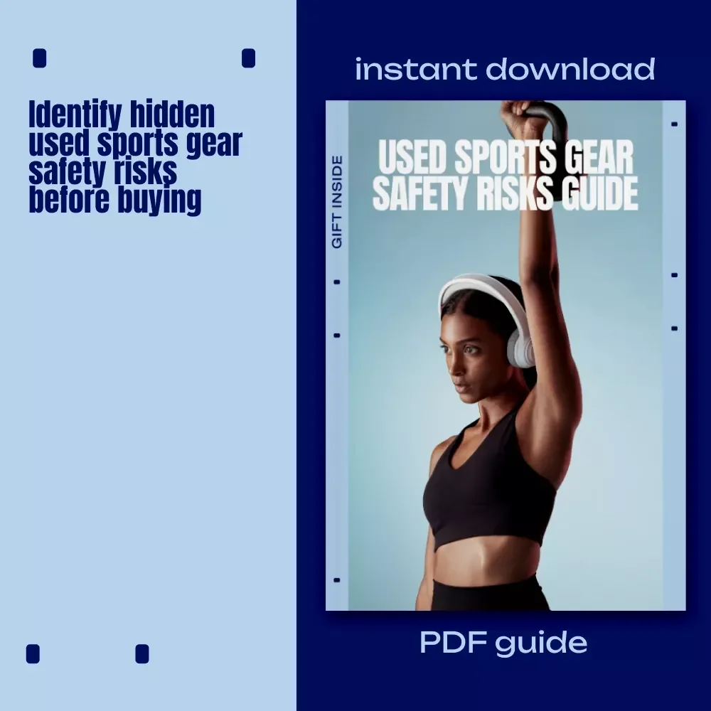 Used Sports Gear Safety Risks Guide | Smart Buyer’s eBook on Used Sport Gear Safety Risks, Inspection Checklists & Injury Prevention
