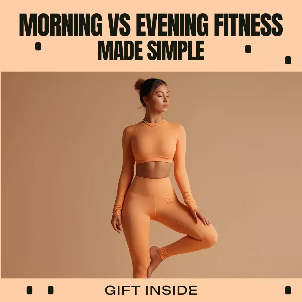 Morning vs Evening Fitness Made Simple | Ebook Guide to Morning vs Evening Workouts, Find Your Best Workout Time, Build a Routine That Sticks