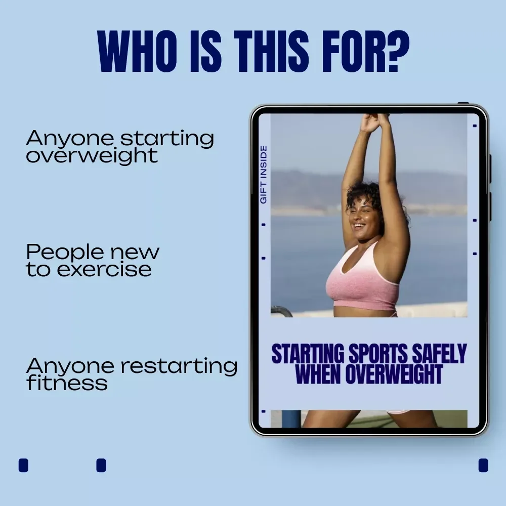 Starting Sports Safely When Overweight – Beginner-Friendly Checklist | How to Start Sports Overweight Safely