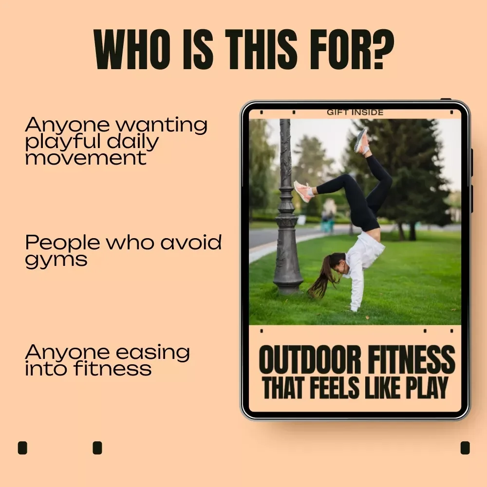 Outdoor Fitness That Feels Like Play | Easy Checklist for Fun fitness activities outdoors | Digital Download