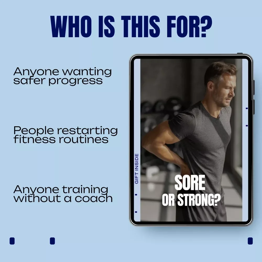 Sore or Strong | Muscle Soreness Normal or Not Checklist | Workout Recovery & Pain Awareness Guide