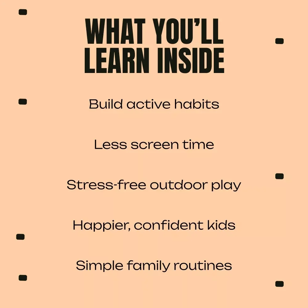 Outdoor Sports with Kids | Family Activity eBook for Outdoor Activities with Kids | Simple Sports, Play Ideas & Healthy Habits Guide