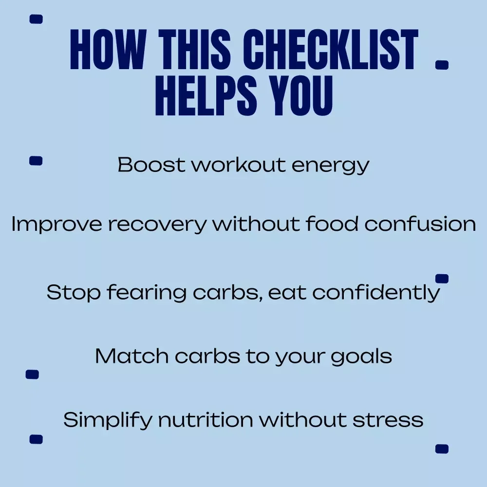 Carb Power Play | Smart Carb Cycling Guide for Fitness, Muscle Gain, Fat Loss & Workout Nutrition Digital Download