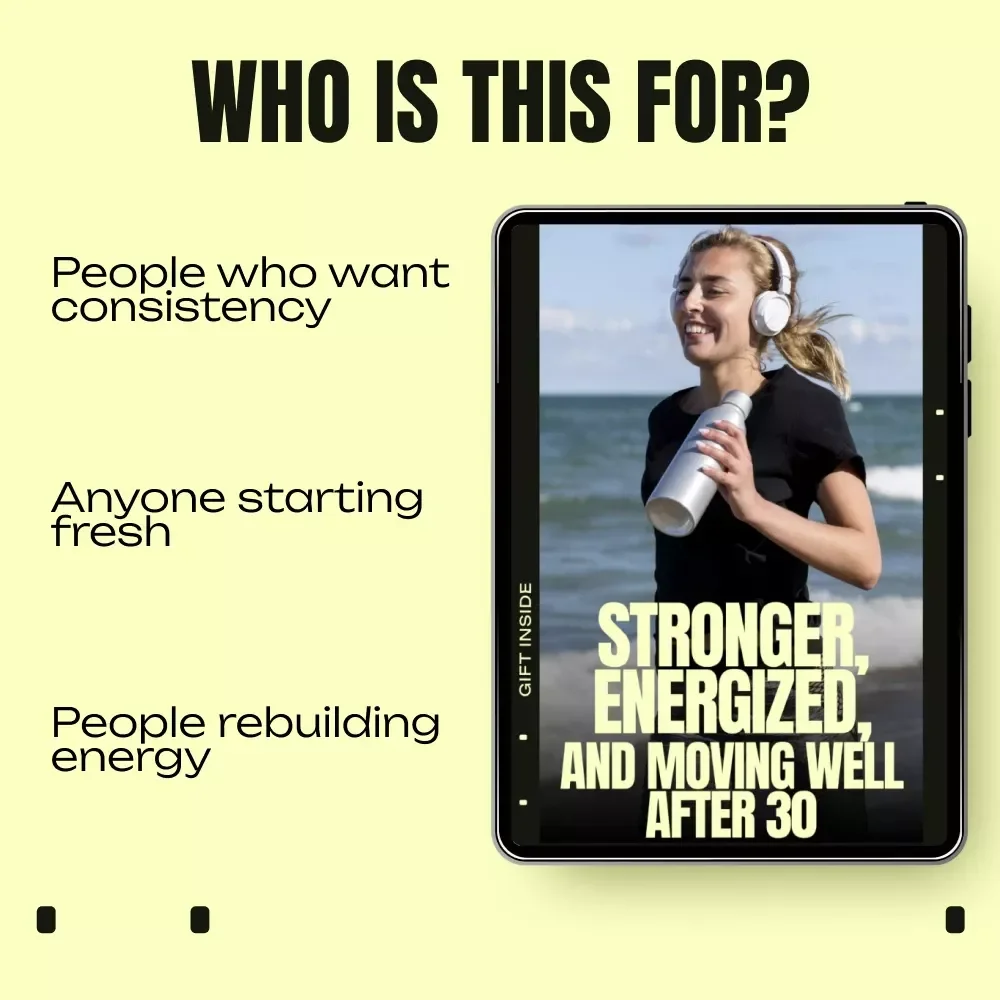 Stronger, Energized, and Moving Well After 30 | Digital Guide for an Active Lifestyle After 30 | Sustainable Movement & Long-Term Strength