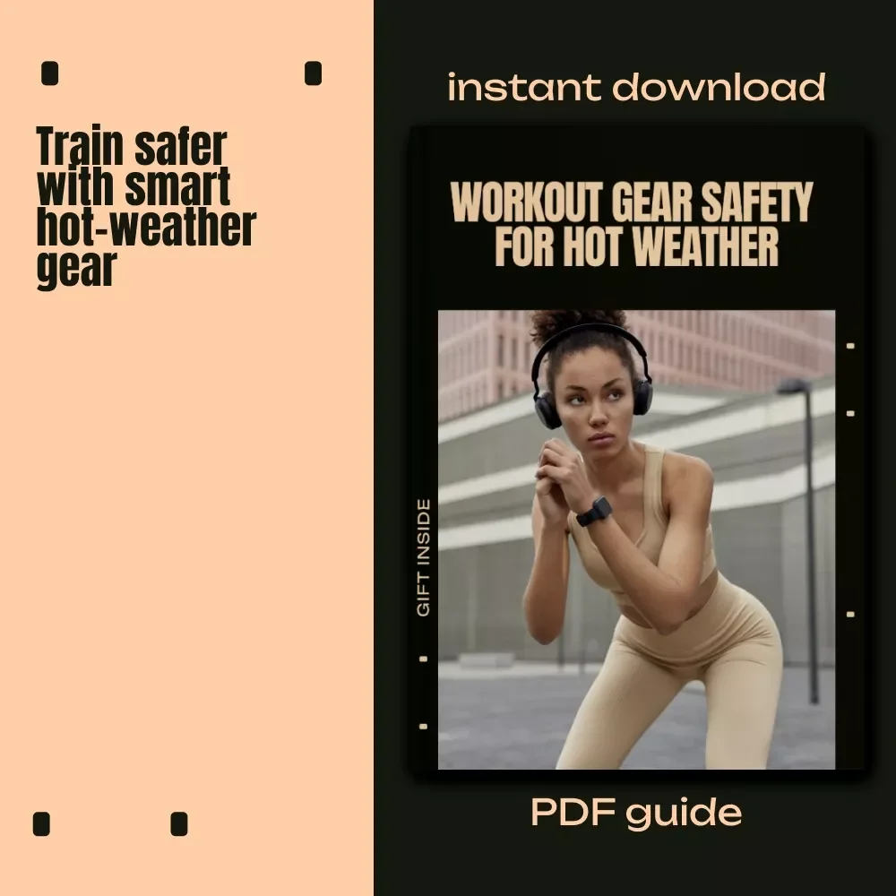 Workout Gear Safety for Hot Weather | Summer Training Safety eBook, Smart Fitness Gear Guide, Heat-Safe Workout Planning, Digital Download