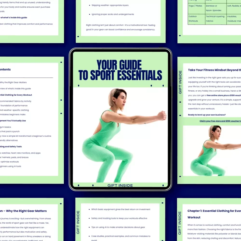 Your Guide to Sport Essentials – Complete Beginner Guide to Smart Sport Gear for Beginners & First-Time Athletes