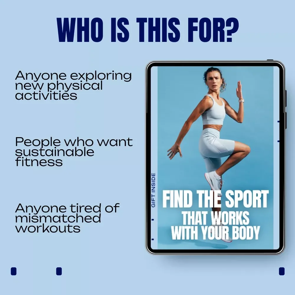 Find the Sport That Works with Your Body – Body Type Fitness Guide | How to Choose a Sport by Body Type | Digital Download