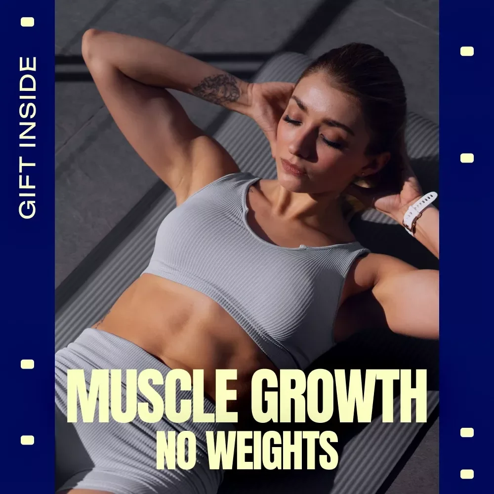 Muscle Growth, No Weights | Complete Bodyweight Guide for How to Build Muscle Without Weights | At-Home Training, Travel Fitness & AI Workout Prompts