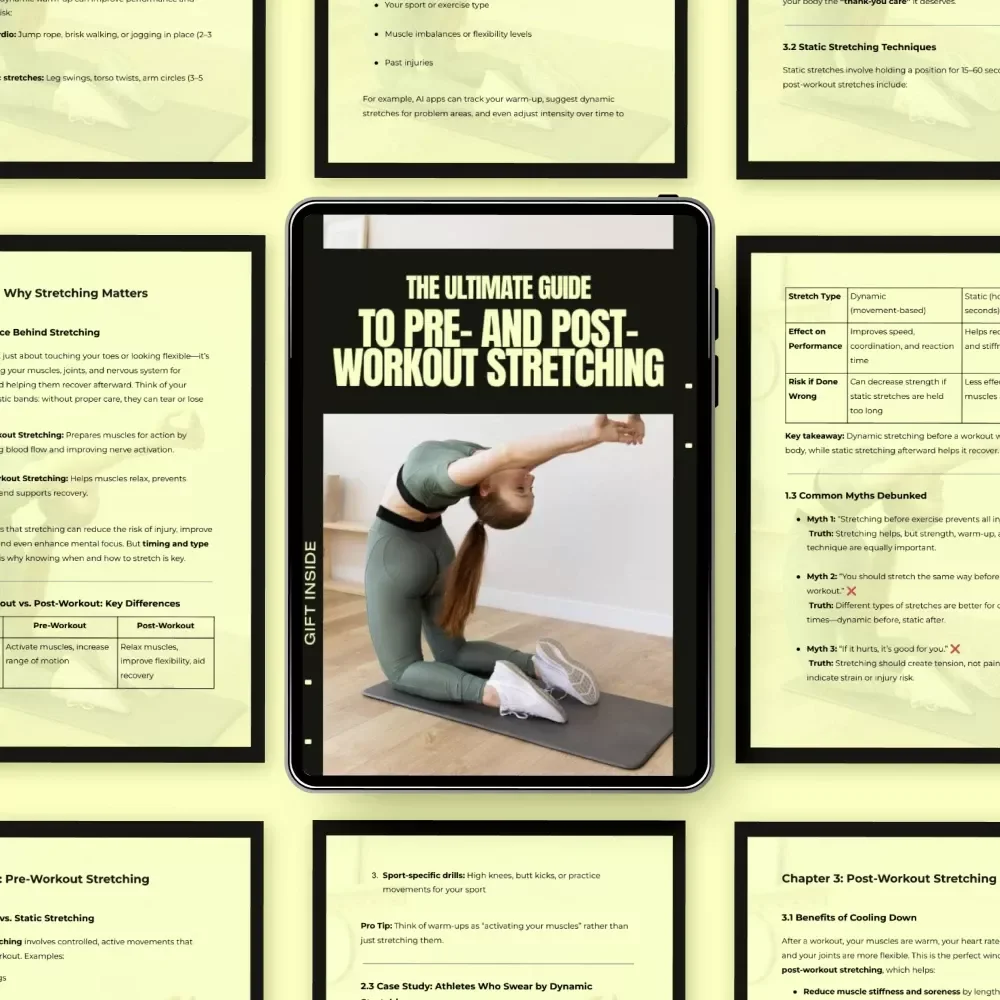 The Ultimate Guide to Pre- and Post-Workout Stretching | Smart Stretching Before vs After Workouts | Digital Fitness Guide