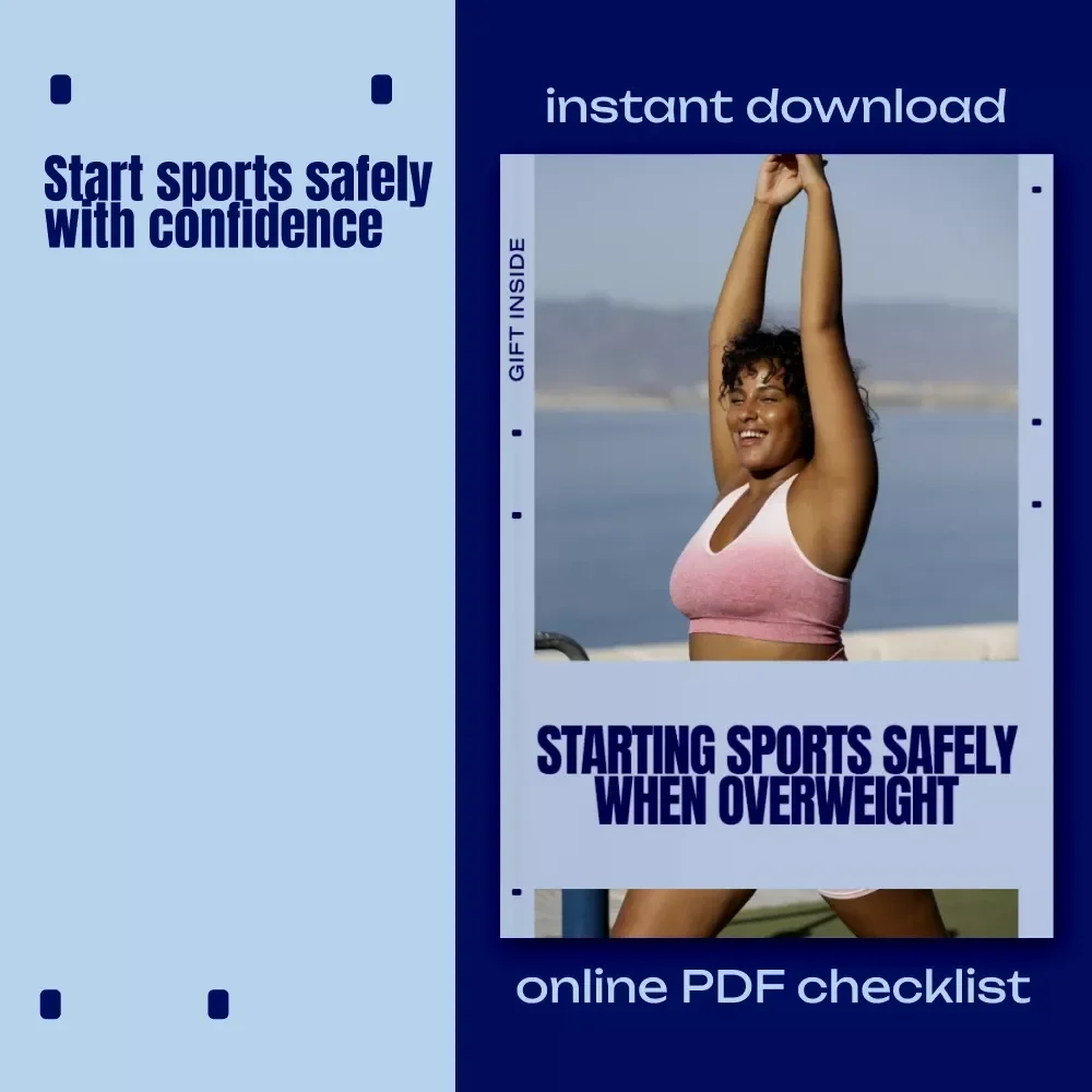 Starting Sports Safely When Overweight – Beginner-Friendly Checklist | How to Start Sports Overweight Safely