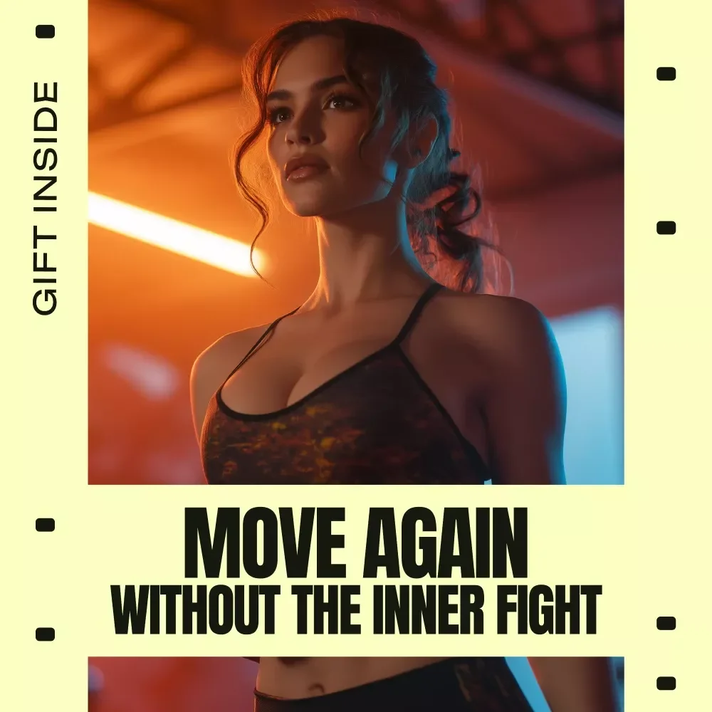 Move Again Without the Inner Fight – Ebook on Mental Blocks to Exercise, Mindset Reset Guide, Gentle Motivation for Movement, Digital Download