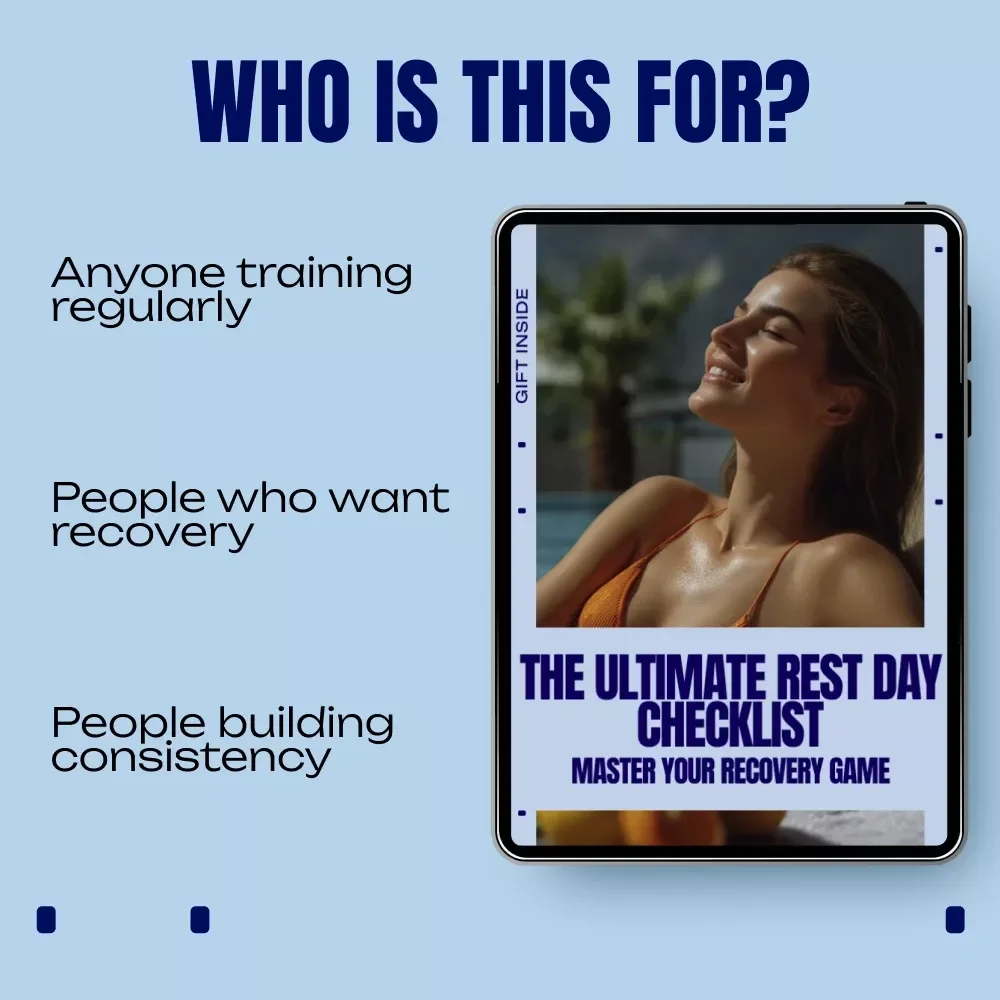 The Ultimate Rest Day Checklist: Master Your Recovery Game | Fitness Recovery Planner, Training Rest Guide, Smart Rest Day Frequency Checklist