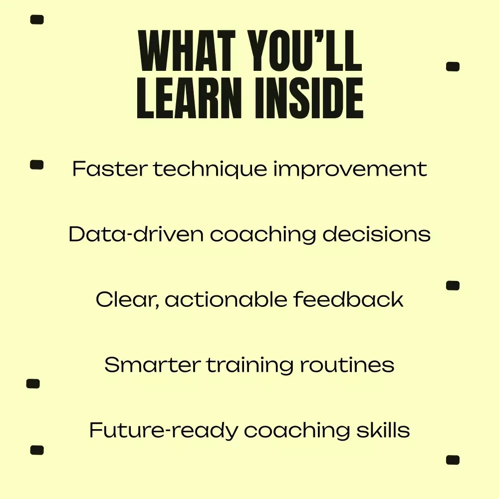 Next-Gen Coaching: AI Feedback for Peak Performance | Ebook Guide to ai technique feedback for Coaches & Athletes | Smart Training, Data-Driven Results