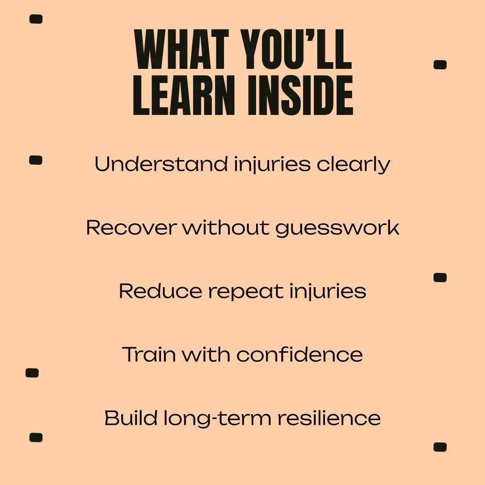 Sports Injuries and How to Recover Smarter | Practical eBook Guide to Common Sport Injuries, Recovery, Prevention & Smarter Training for Athletes