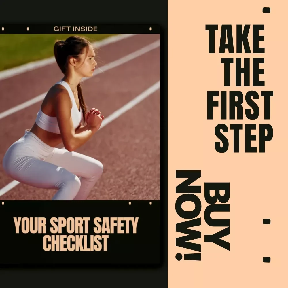 Your Sport Safety Checklist | Essential Sport Safety Gear Importance Guide for Athletes, Parents & Coaches | Printable Digital Checklist